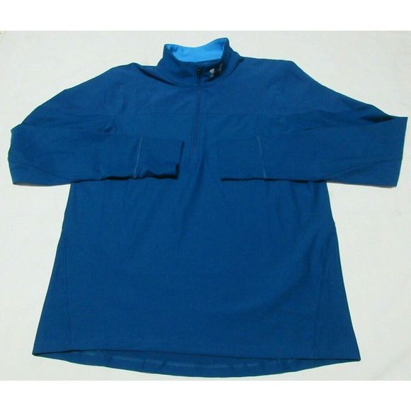 Under Armour 1326595581 Men's Sz Medium 1/4 Zip Blur Lightweight Sweatshirt $65 - Picture 1 of 4